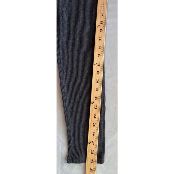 NWOT LUNYA Restore Thermal Waffle Knit high rise leggings Gray Size M - Picture 8 of 8